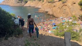 La calanque de Figuerolles à La Ciotat.