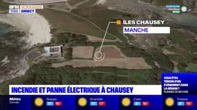 Manche: l'électricité coupée après un incendie sur l'île Chausey