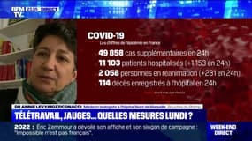 Dr Annie Levy-Mozziconacci: "Les cas en réanimation sont des sujets jeunes qui n'ont pas été vaccinés" contre le Covid-19