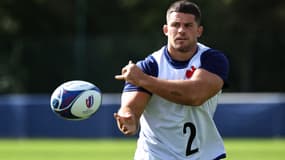 Julien Marchand avec le XV de France