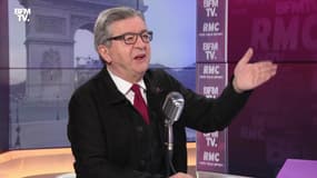 Jean-Luc Mélenchon face à Jean-Jacques Bourdin en direct - 03/12