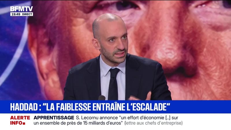 Groenland: "La faiblesse ne fera qu'entraîner l'escalade et l'agression", déclare Benjamin Haddad, ministre chargé de l'Europe