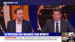 100 jours de Donald Trump: "On voit une instabilité totale, on verra si à la fin s'agrège une cohérence", affirme David Lisnard, président de l'Association des maires de France