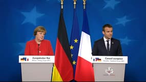 "La symbiose entre la France et l'Allemagne, condition pour que l'Europe avance", selon Macron