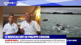 Dix ans après avoir traversé la Manche à la nage, Philippe Croizon tente un nouveau défi avec d'autres nageurs handicapés