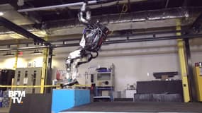 Atlas, le robot qui sait faire des saltos arrière
