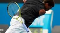 Le Français n'a pas trouvé de solutions pour dominer John Isner.