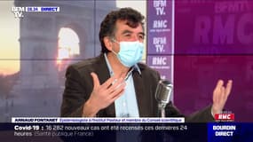 Masques: "Il faut qu'on sache que le virus ne circule pratiquement plus pour lever des mesures. Il faut être vigilant" - Arnaud Fontanet