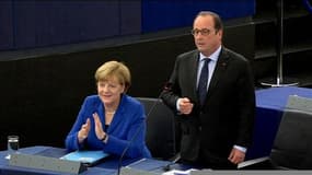 Hollande soupçonne Le Pen de vouloir "sortir de la démocratie"