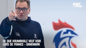Mondial (F) : ce que Krumbholz veut voir face au Danemark