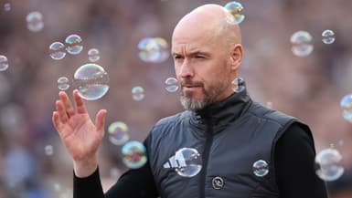 Erik ten Hag avec Manchester United le 27 octobre 2024