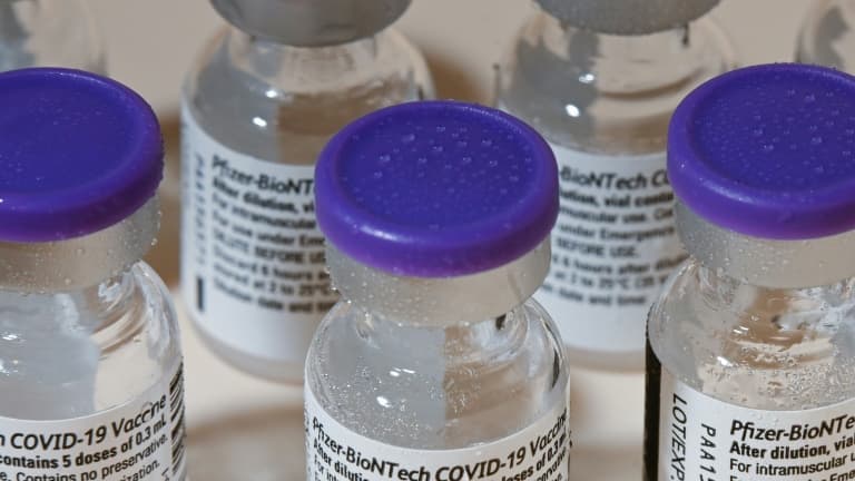 Des doses du vaccin Pfizer-BioNTech Covid-19 disponibles dans l'Est de la France le 13 janvier 2021
