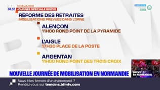 Réforme des retraites: les manifestations prévues en Normandie