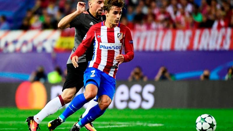 Antoine Griezmann et Franck Ribéry