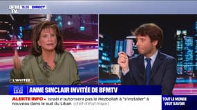 Anne Sinclair invitée de BFMTV - 03/10