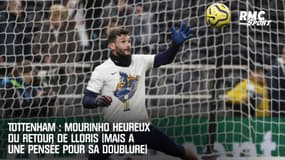 Tottenham : Mourinho heureux du retour de Lloris (mais a une pensée pour sa doublure)