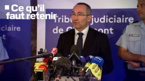 Denis Devallois, procureur de la République de Chaumont, lors d'une conférence de presse le mercredi 11 juin 2025.
