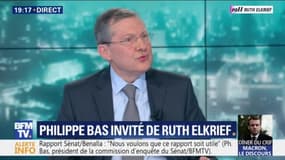 Philippe Bas: "Monsieur Benalla a bénéficié d'un statut particulier"