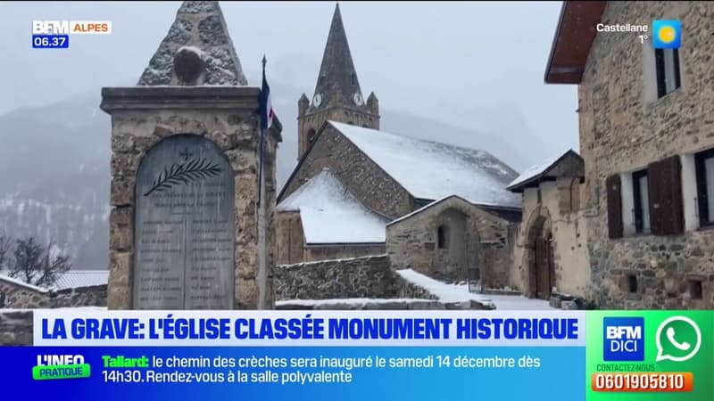 L'Église Notre-Dame-de-l'Assomption de La Grave classée monument historique