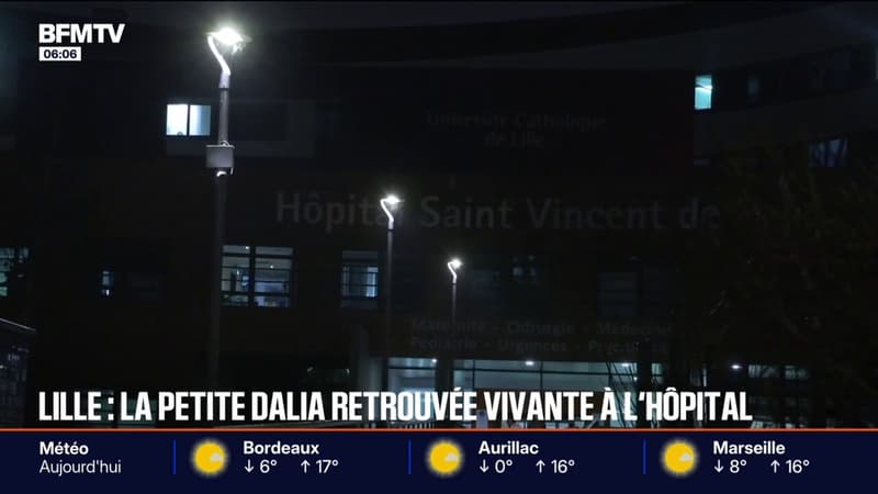 Alerte enlèvement: la petite Dalia, âgée seulement de six semaines, retrouvée vivante dans un hôpital à Lille, les deux autres enfants sont toujours recherchés