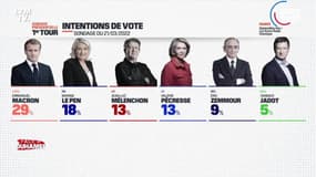 Face à Duhamel: Mélenchon ou Le Pen, qui au second tour ? - 21/03