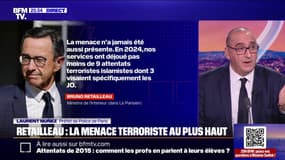 Terrorisme: Bruno Retailleau "a raison, la menace n'a jamais été aussi forte", affirme le préfet de Police de Paris, Laurent Nunez