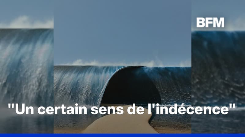 La vague artificielle créée pour le défilé Louis Vuitton en pleine canicule à Paris vivement critiquée