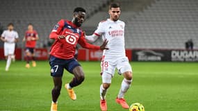 Houssem Aouar lors de LOSC-OL