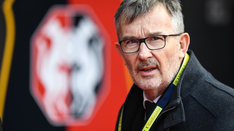 Jacques Delanoe, président du Stade Rennais, le 8 mars 2020