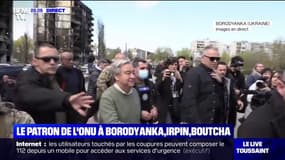 Guerre en Ukraine: António Guterres est arrivé à Borodyanka