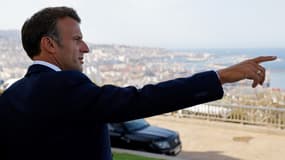 Emmanuel Macron à Alger