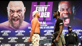Tyson Fury et Deontay Wilder