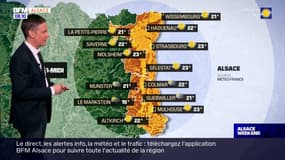 Météo Alsace: un temps calme ce samedi, 23°C à Strasbourg et Mulhouse
