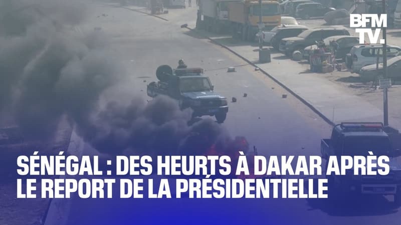 Sénégal: l'annonce du report de l'élection présidentielle provoque des heurts à Dakar