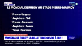 Mondial de rugby: cinq matchs se joueront au stade Pierre-Mauroy 
