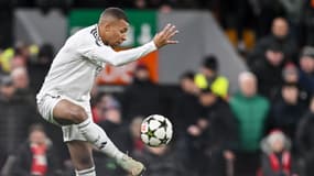 Kylian Mbappé lors du match Liverpool-Real Madrid (2-0, Ligue des champions), le 27 novembre 2024