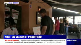 À Nice, un centre de vaccination s'installe dans un bar-restaurant