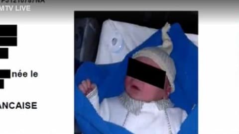 La fiche signalétique e Lucas, le bébé enlevé le 18 décembre 2012 dans une maternité de Nancy