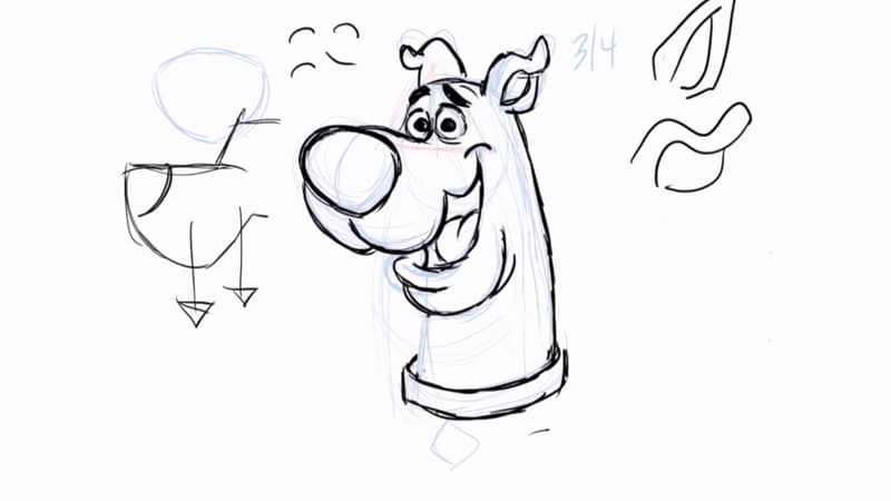 Apprendre à dessiner Scooby-Doo