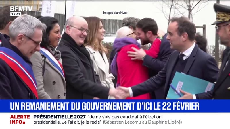 Le Premier ministre Sébastien Lecornu prévoit un "ajustement" gouvernemental d'ici le 22 février