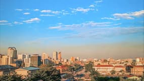 Le quartier de la Gombe à Kinshasa, capitale de la République démocratique du Congo