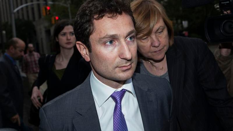 Fabrice Tourre, l'ancien trader de Goldman Sachs jugé à New York, a été reconnu responsable de fraude pour le rôle qu'il a joué dans la conception d'un produit hypothécaire qui a coûté un milliard de dollars aux investisseurs. /Photo prise le 1er août 201