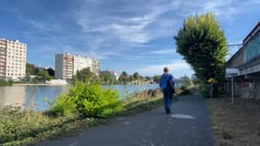 Les bords de la Seine à Choisy-le-Roi.