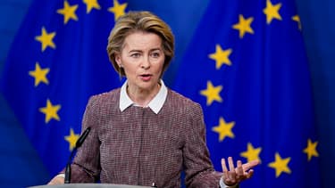 Ursula von der Leylen, présidente de la Commission européenne.