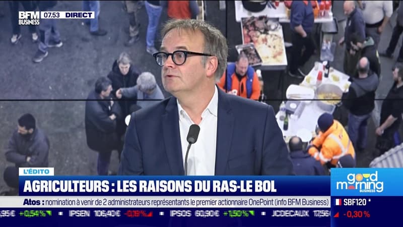 François Miquet-Marty : Agriculteurs, les raisons du ras-le-bol - 24/01