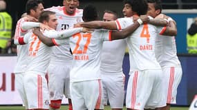 Le Bayern célèbre son 23e titre de champion d'Allemagne