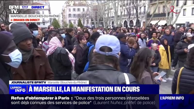 Marseille: 3.300 personnes ont participé à la marche contre le racisme, selon la préfecture