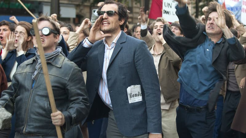 Louis Garrel incarne Jean-Luc Godart dans "Le redoutable" de Michel Hazanavicius, en salles le 13 septembre 2017