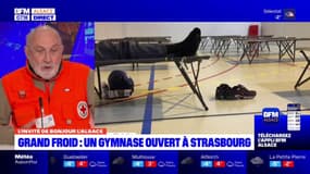 Gymnase ouvert à Strasbourg: une soixantaine de personnes accueillies 