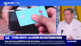 Titres restaurant prolongés de deux ans : "En gros, c'est de la concurrence déloyale"estime Alain Fontaine (gérant de Mesturet)